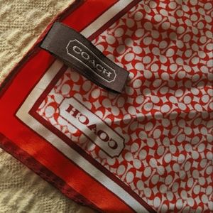 Brand New scarf 🧣 Coach measure 20"x 20"